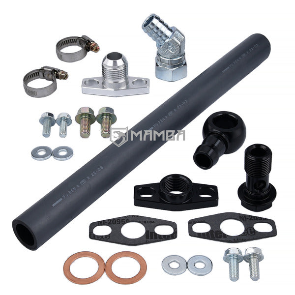 Mamba Turbocharger Oil Return Hose Line Kit MAZDASPEED MS3 MS6 CX-7 AXELA MPS K0422