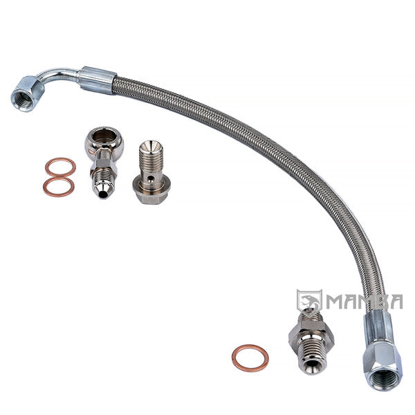 Mamba PTFE Turbocharger Oil Feed Line For Land Rover Discovery 1 Defender 300 Tdi #ERR4894 TW