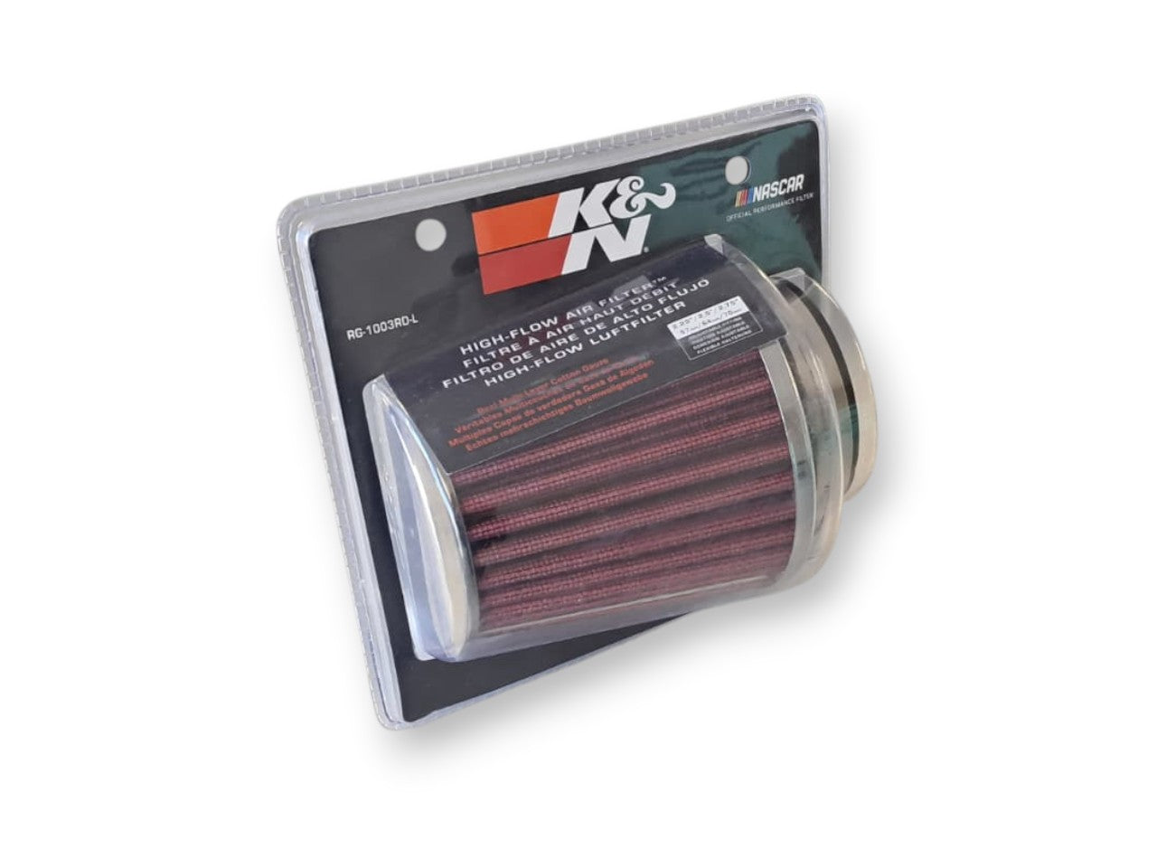 K&N Highflow Universal Pod Filter -2.25", 2.5", 2.75" Red