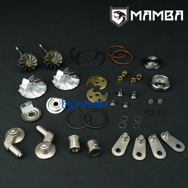 Mamba 11-6 Turbocharger Full Repair Kit For BMW N54 335i 535i 735i TD03-14T w/ Flapper Kit