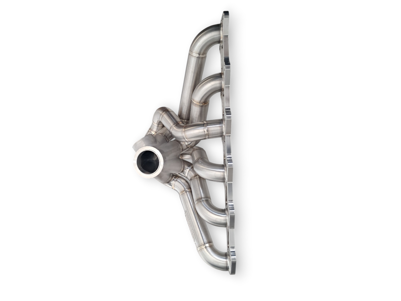 Aeroflow Boosted Ford Barra V-Band Turbo Stainless Steel Manifold - Suits G35 Turbochargers