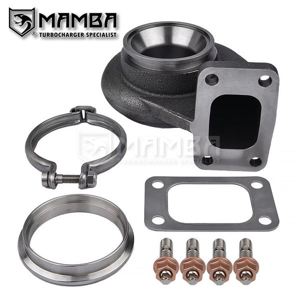 Mamba 12cm T67 T3 V-Band Turbocharger Turbine Housing / Greddy TRUST T67-25G (54.1/61)