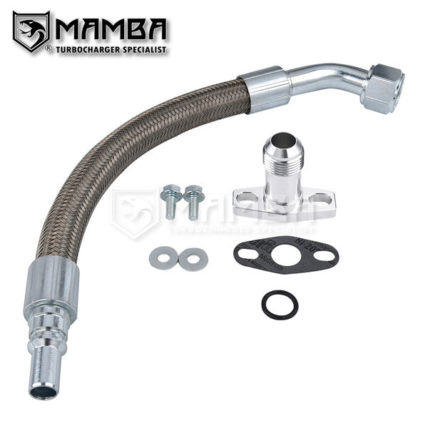 Mamba Oil Return line kit GM L850 2.0T K04-059 12618667 Cobalt HHR
