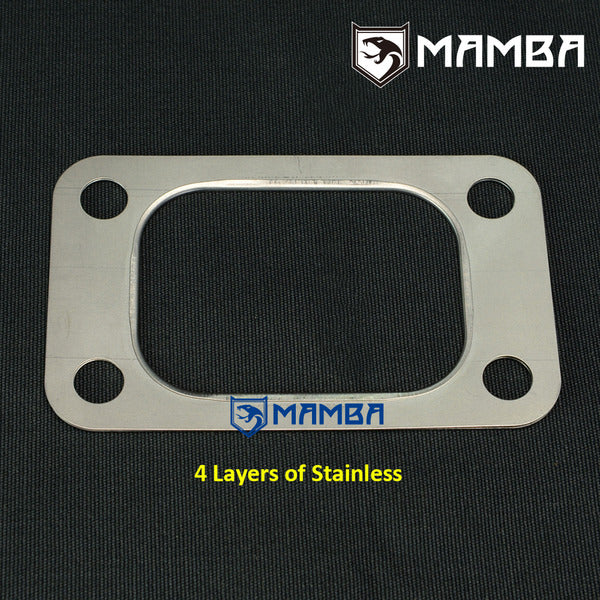 Mamba 4 Layers SS304 T3 Turbocharger Turbine Inlet Gasket For T3/T4 Garrett Precision PTE
