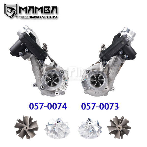 Mamba 650HP D5-6 Upgraded Twin Turbocharger Fits Nissan VR35DDET QX80 Z63 Y63 K04-4656