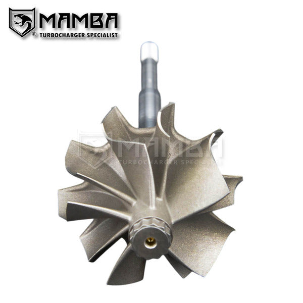 Mamba D5 Turbocharger Turbine Shaft Wheel For Garrett GTX2867R GTX2871R (47/53.8/L109)