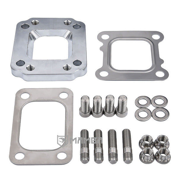 Mamba CT20 to T3 Turbocharger Exhaust Manifold Flange For TOYOTA 2L-T 2.4L Diesel TW