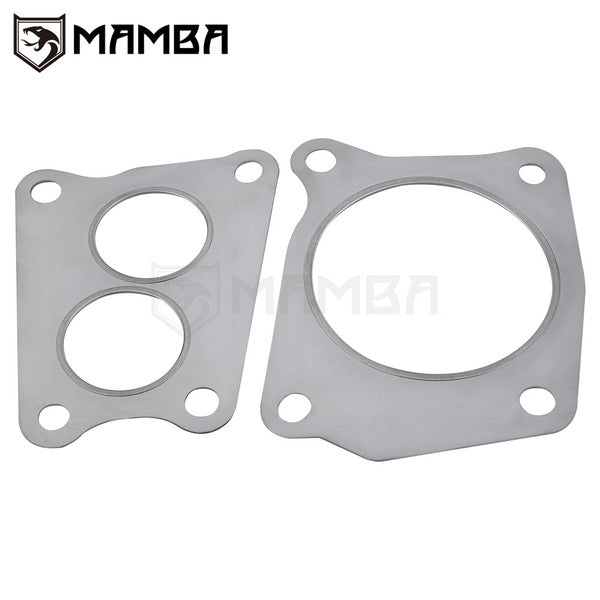 Mamba SUS304 Turbocharger Gasket Set For Subaru WRX Forester Legacy Levorg FA20 Downpipe TW