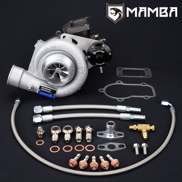 Mamba 7+7 Universal 2.5" A/R.60 GTX2971R Ball Bearing Turbocharger .82 T3 5 Bolt