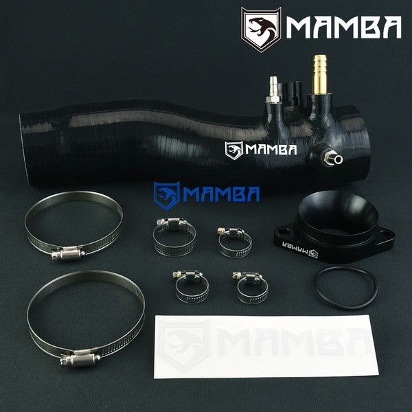Mamba 3" Performance Turbocharger Inlet Intake Silicon Hose For 15~19 Subaru FA20 WRX