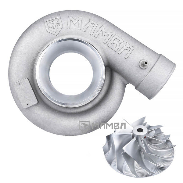Mamba Upgraded Turbocharger Compressor Housing + Wheel For Mitsubishi Greddy T78 T88 TD08 34D