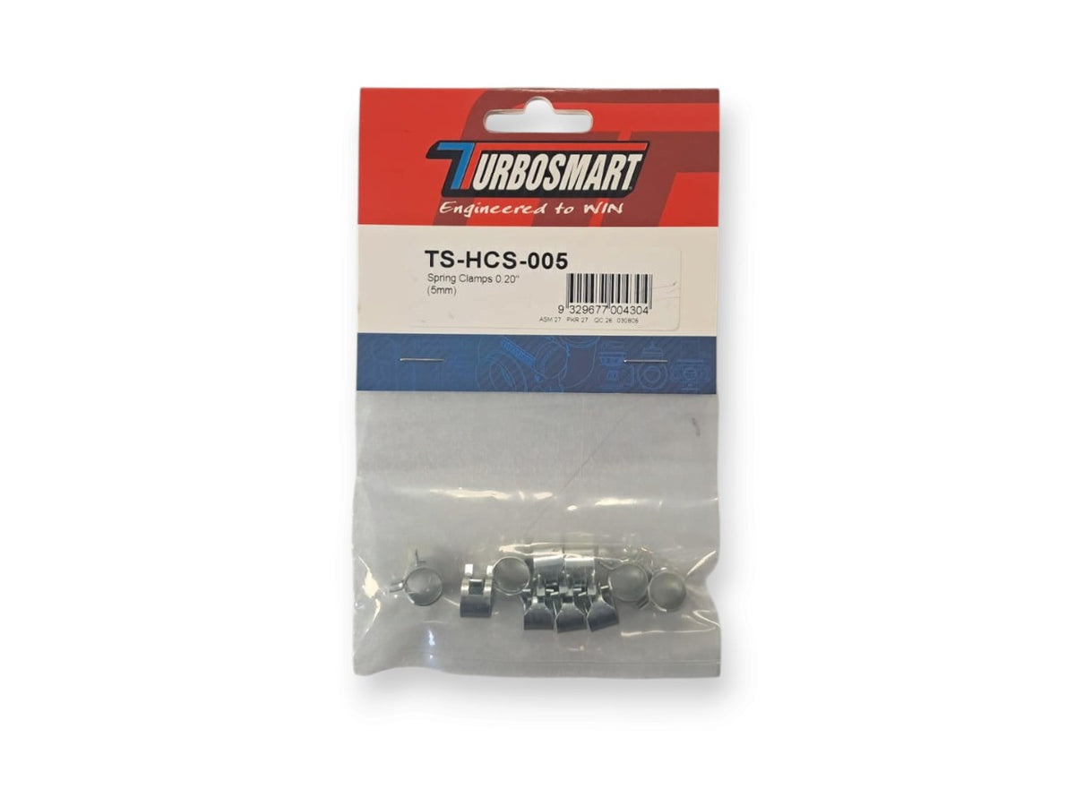 Turbosmart Spring Clamps to suit Turbosmart 5mm ID Vacuum Hose TS-HCS-005