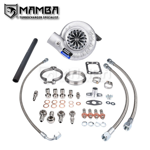 Mamba 9-11 Turbocharger For Nissan RB20DET RB25DET TM 3" AS TD06SL2-20G 8cm T3 V-Band