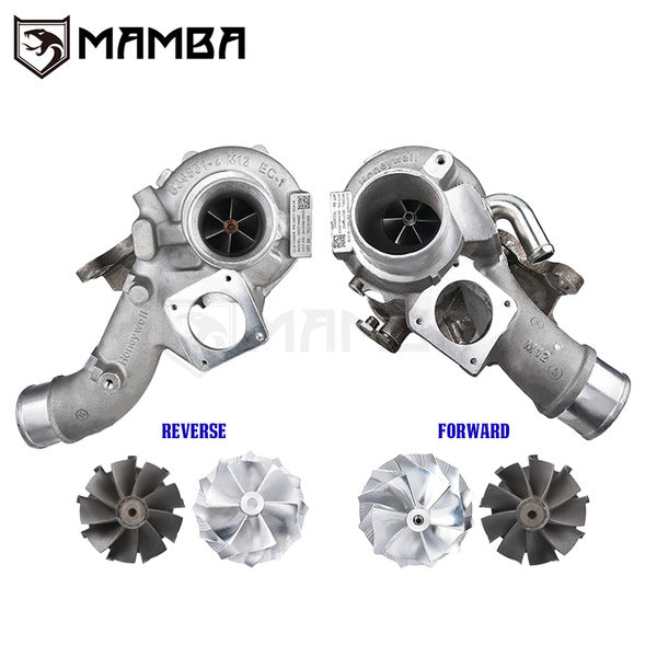 Mamba 450HP Upgraded Twin Turbocharger Fits Nissan VR30DDTT Q50 Q60 MGT14X-3949