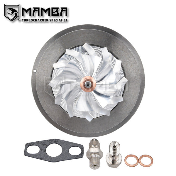 Mamba 9-6 Heavy Duty Turbo Cartridge CHRA For Mitsubishi TD04HL-18T Oil-Cooled