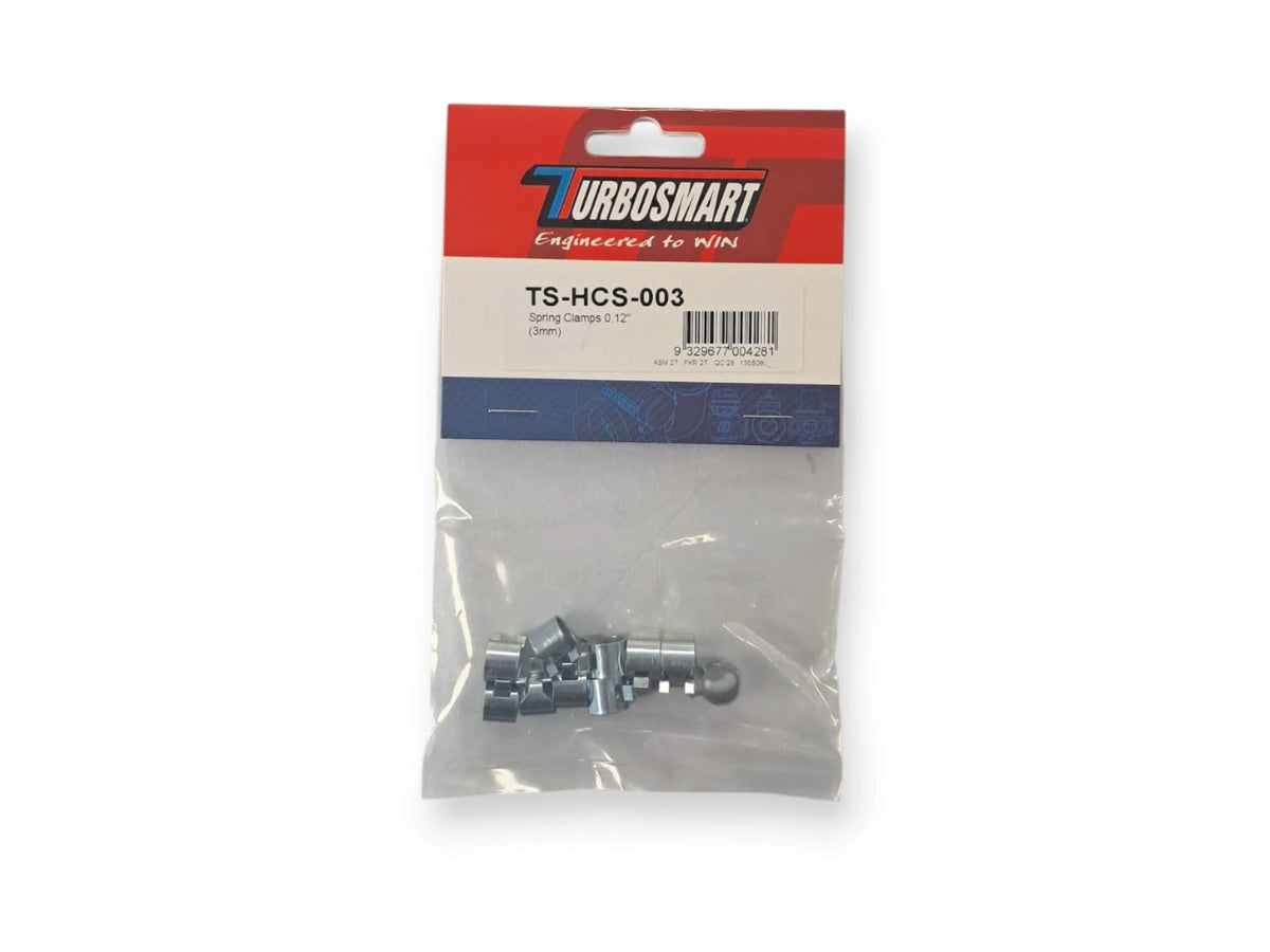 Turbosmart Spring Clamps to suit Turbosmart 3mm ID Vacuum Hose TS-HCS-003