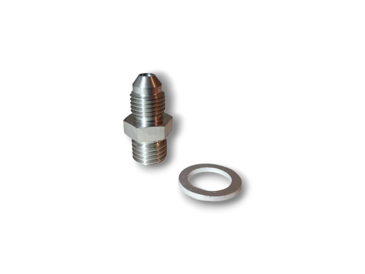 AN4 Oil feed fitting for Journal bearing turbo M12x1.25
