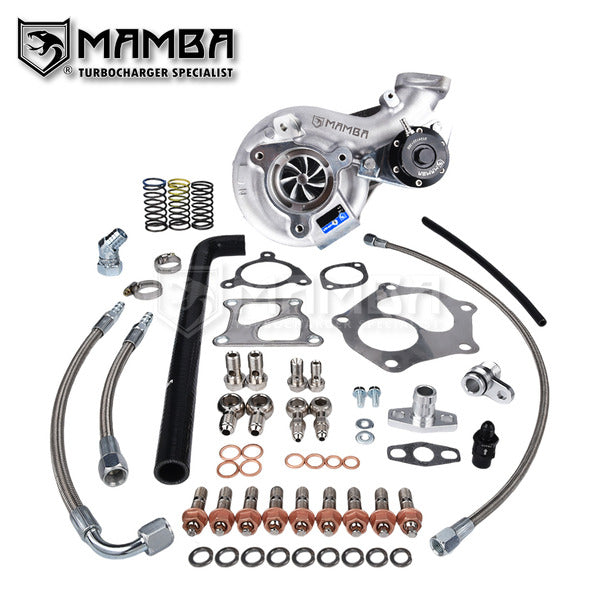 Mamba D5-7 3" Anti Surge Mitsubishi 4B11T EVO X Lancer GTX3076R Ball Bearing Turbocharger