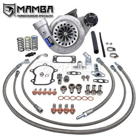 Mamba Ford Falcon FG XR6 G6E F6 GTX3576R Turbocharger 4" A/R .70 + .82 Bolt-On Hsg