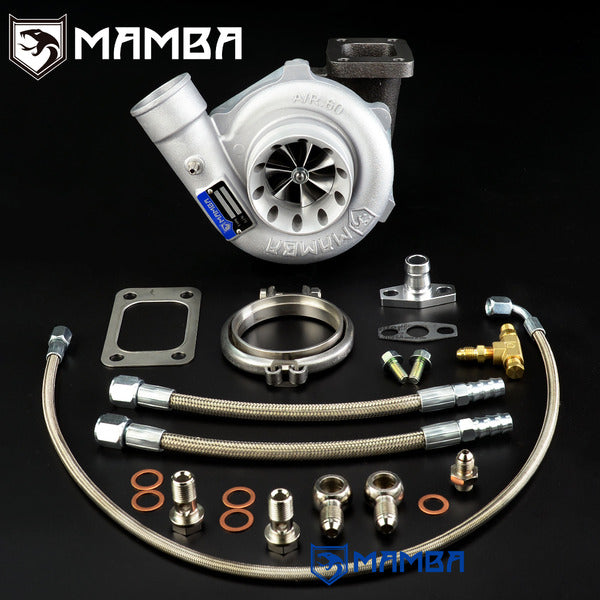 Mamba 9-7 3" A/R.60 Anti Surge GTX2871R Ball Bearing Turbocharger .73 T3 V-Band
