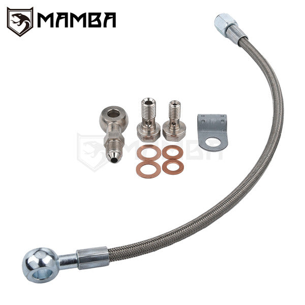 Mamba Turbocharger Oil Feed Line Kit SUZUKI Wagon R Jimny R Hitachi HT06 IHI RHF3 VZ53