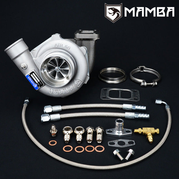 Mamba 9-7 Uni 3" A/R.60 GTX3071R Ball Bearing Turbocharger + .82 T3 Twin Scroll