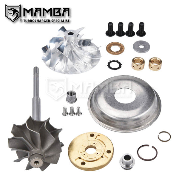 Mamba Heavy Duty Turbocharger Upgrade Kit (40/54) CW + 43mm TW / Mercedes M274 300HP