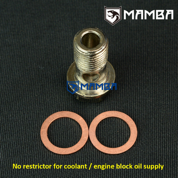 Mamba Turbocharger Water Coolant Banjo Bolt Garrett GT25R GT28R GT29R GT30R GT35R