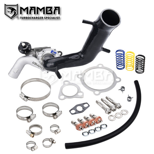 Mamba 9-7 Extreme K04-4660 Turbocharger + Silicone Hose Audi A3 TT VW Golf 1.8T