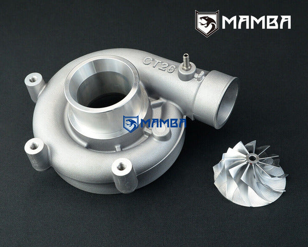 Mamba For TOYOTA CT26 Turbocharger Cover converts 1HD-FTE to 1HD-T type w/CT15B Billet wheel