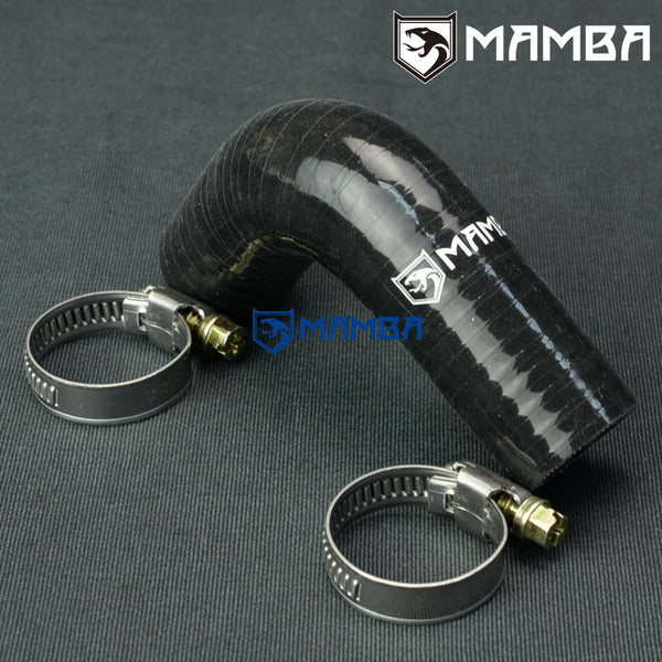 Mamba Universal FKM / Silicon Turbocharger oil return hose kit 90Deg ID 3/4" 19mm