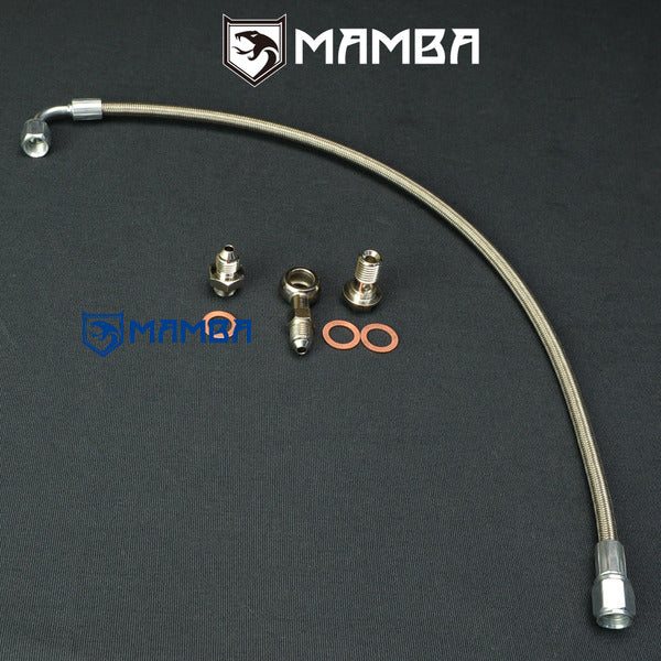 Mamba 12~ FIAT 500 Abarth Dodge Dart 1.4T Garrett GT2554R BB Turbocharger Oil Feed Line