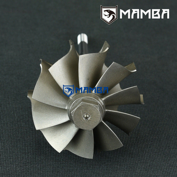 Mamba Turbocharger Turbine Shaft Wheel / Reverse Garrett GT30R Ball Bearing (55/60/84T/10B)
