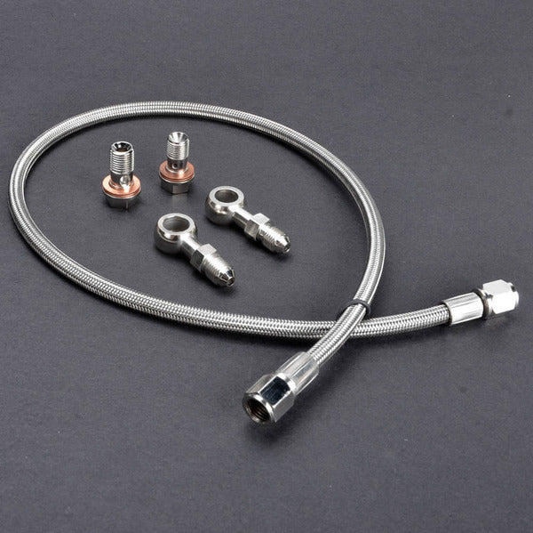 Mamba Turbocharger Oil Feed Line SR20DET S13 S14 S15 w/ GREDDY TRUST TD05 TD06 Oil-Cool Turbocharger