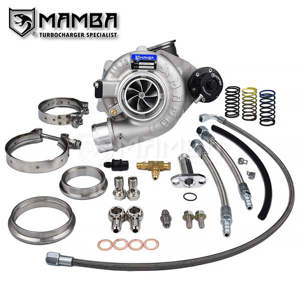 Mamba D5-7 G30-660 Ball Bearing Turbocharger .72 IWG Dual V-Band Hsg