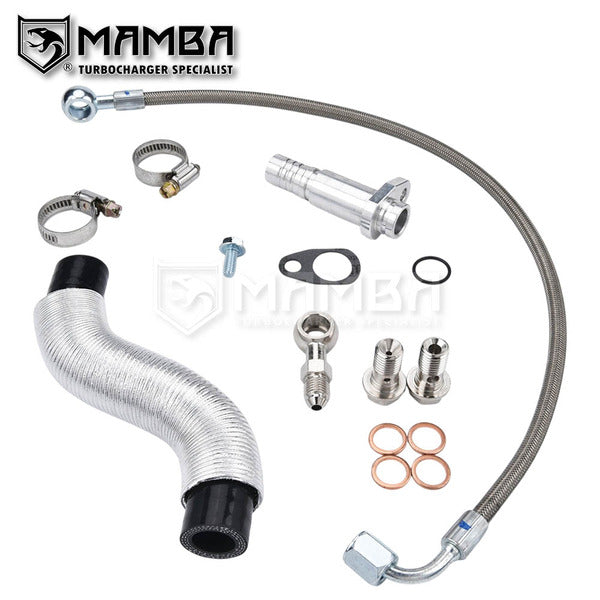 Mamba Turbocharger Oil Feed & Return Line Kit for Peugeot 207 308 508 EP6T EP6CDT K03 K04