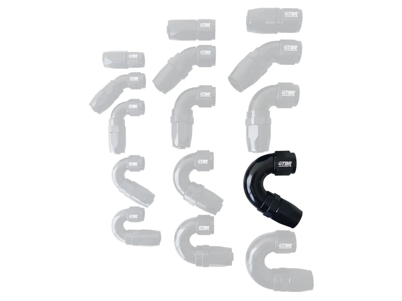 AN10 Swivel Full Flow Fittings - TBR Performance