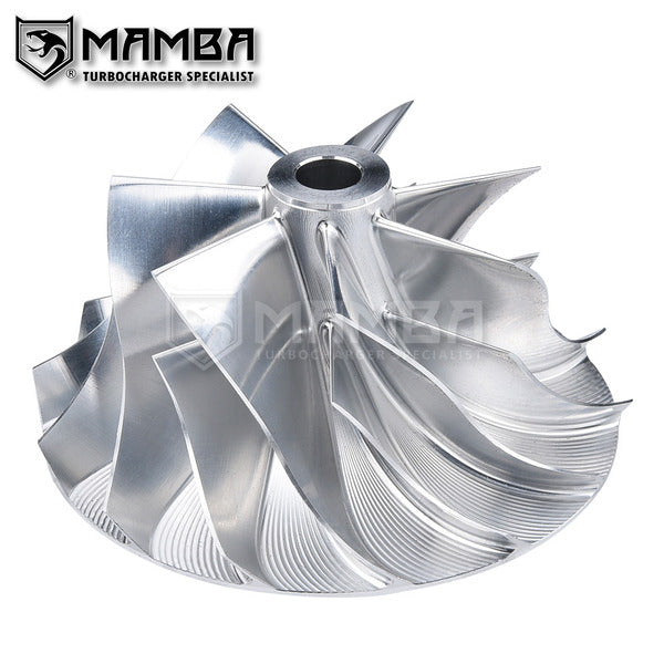 Mamba Billet Turbocharger Compressor Wheel for BorgWarner S400 (67.6/91.3/7+7)