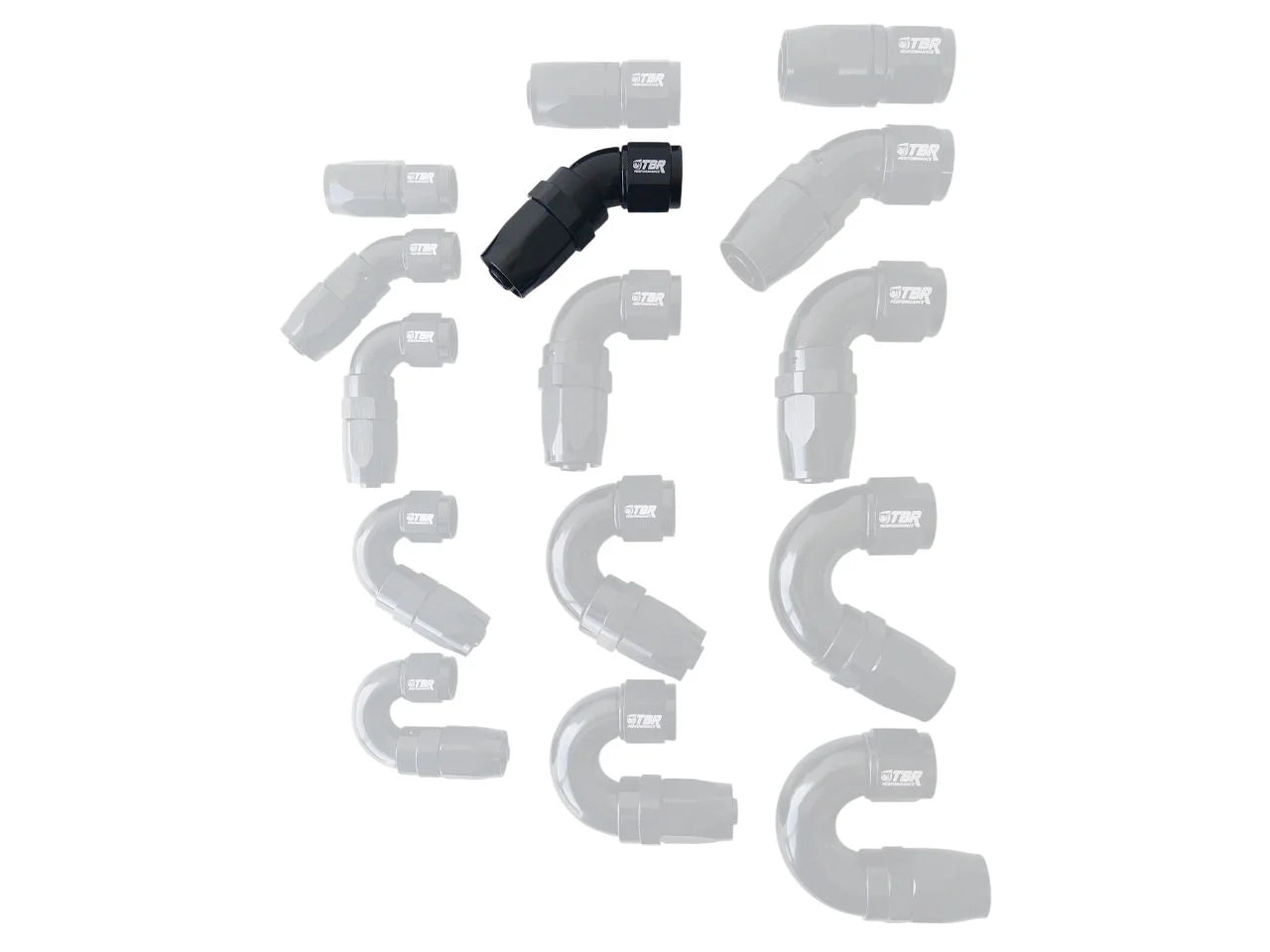AN8 Swivel Full Flow Fittings - TBR Performance