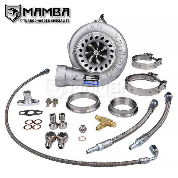 Mamba D5-7 4" .70 Bullet Ball Bearing Turbocharger GTX3582R .61 V-band In & Out