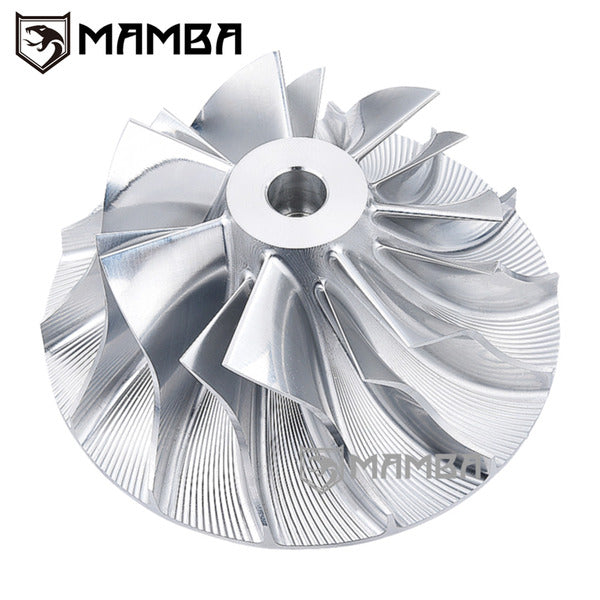 Mamba Billet Turbocharger Compressor Wheel for Supercharger (69.2/93.9/7+7/Custom)