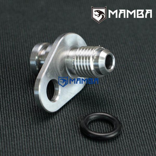 Mamba 4AN Turbocharger oil feed adapter fitting for Mercedes Benz AMG A45 CLA45 M133