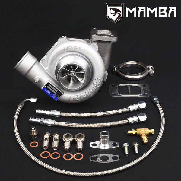 Mamba 9-7 2.5" A/R.60 Non Anti Surge GTX2867R Ball Bearing Turbocharger .73 T3 V-Band