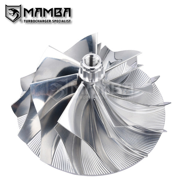 Mamba Billet Turbocharger Compressor Wheel for BorgWarner S300 (72.0/92.0/7+7)