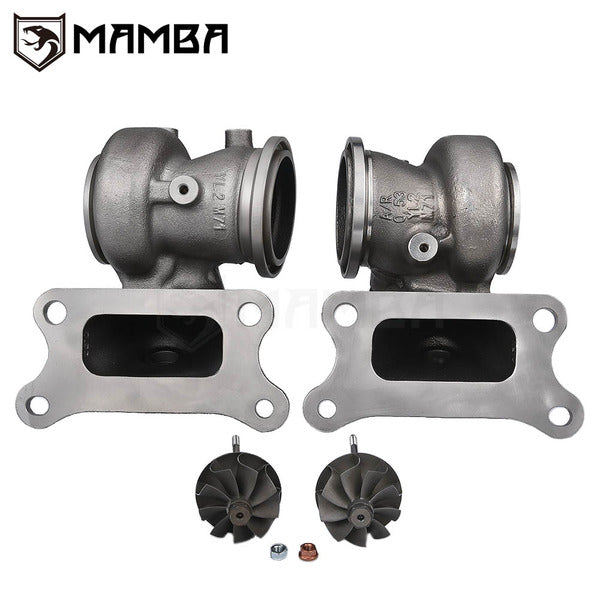 Mamba +2.5mm Ported Turbine Housing + Wheel Fits Nissan VR30DDTT Q50 Q60 Z (37.8/41)