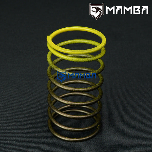 Mamba TiAL44mm 46mm V44 F46 Turbocharger External Wastegate Spring Small Yellow 0.2Bar 2.9Psi