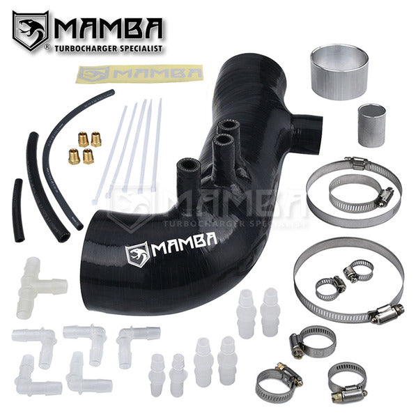Mamba 3" Turbocharger Inlet Hose For Subaru 02-07 WRX / 04-08 FORESTER / 2008+ STI
