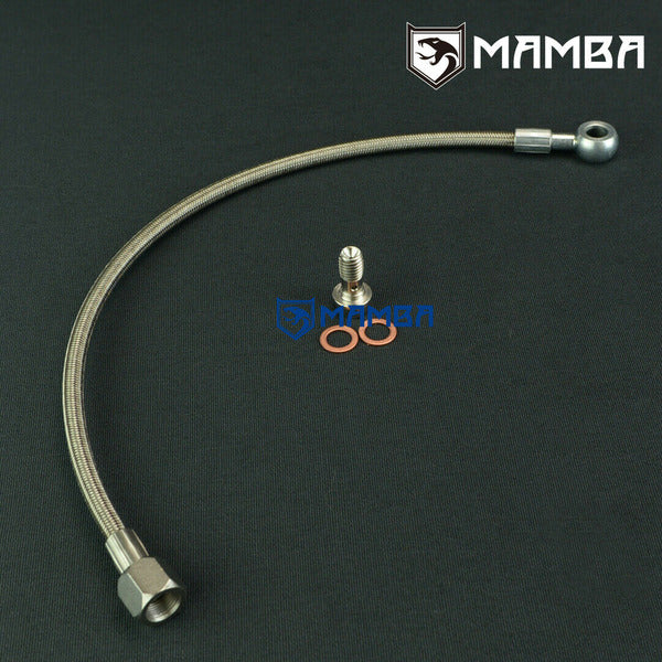 Mamba Turbocharger Oil Feed Line For SUBARU Liberty GT BL5 BP5 IHI VF38 VF44 VF45 TD04HLA