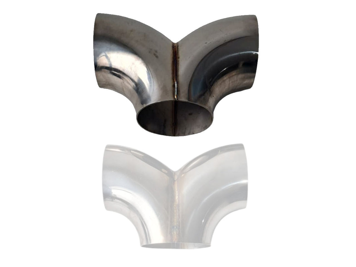 Stainless steel T Style Y-Pipe