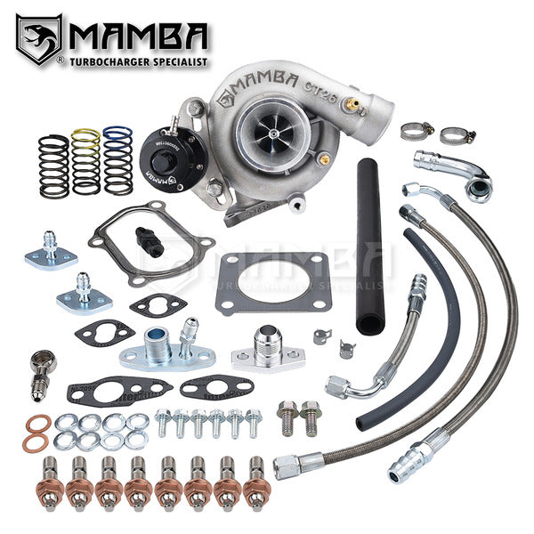 Mamba For TOYOTA 13BT 14BT CT26M MINI Turbocharger/ 42/65 Wheel /Fast Spool DYNA